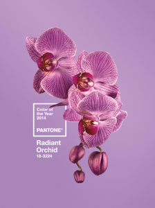 pantone Radiant Orchid